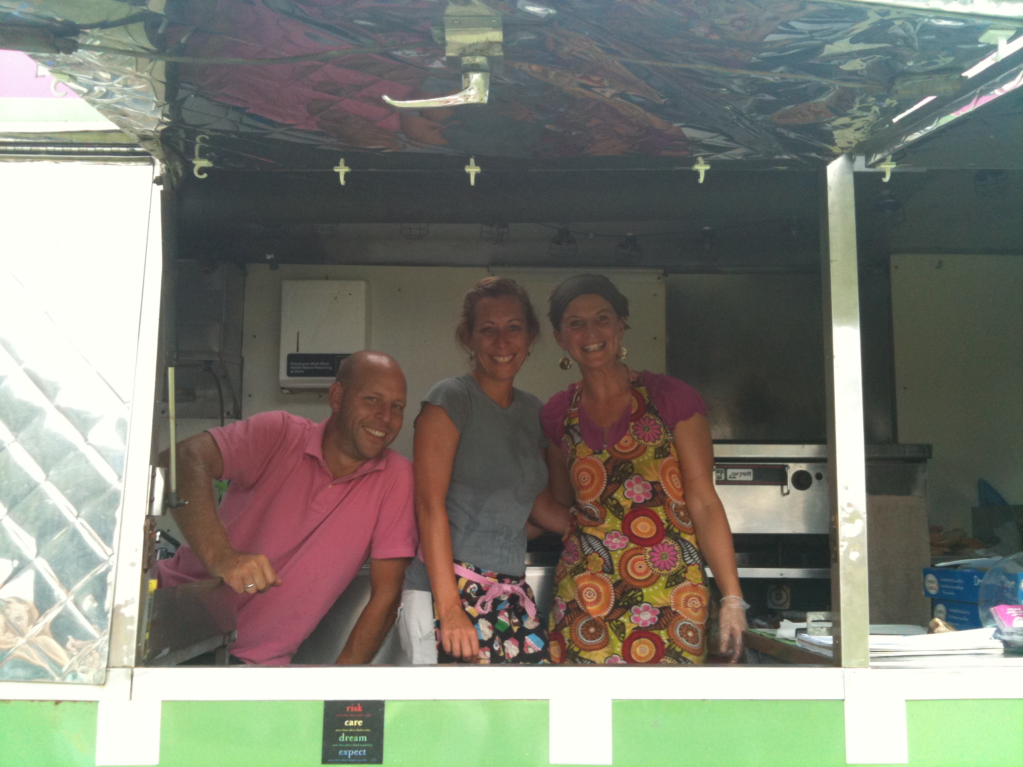 The Gang at Little Sister's Grilled Cheese Truck